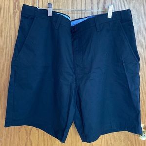 Croft & Barrow Flat Front Black Men’s Shorts